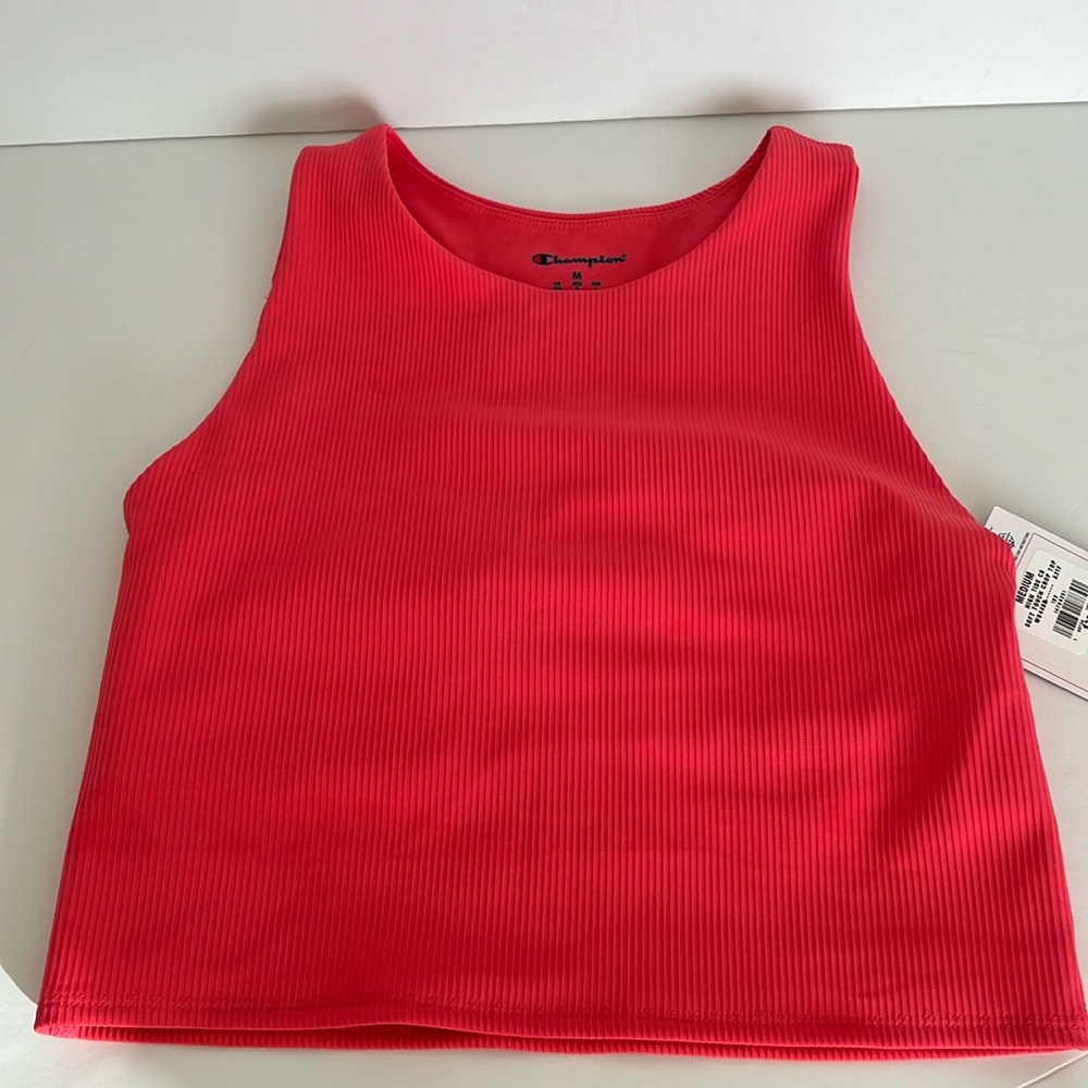 NWT Champion - High Tide CO Soft Touch Crop Top Medium
